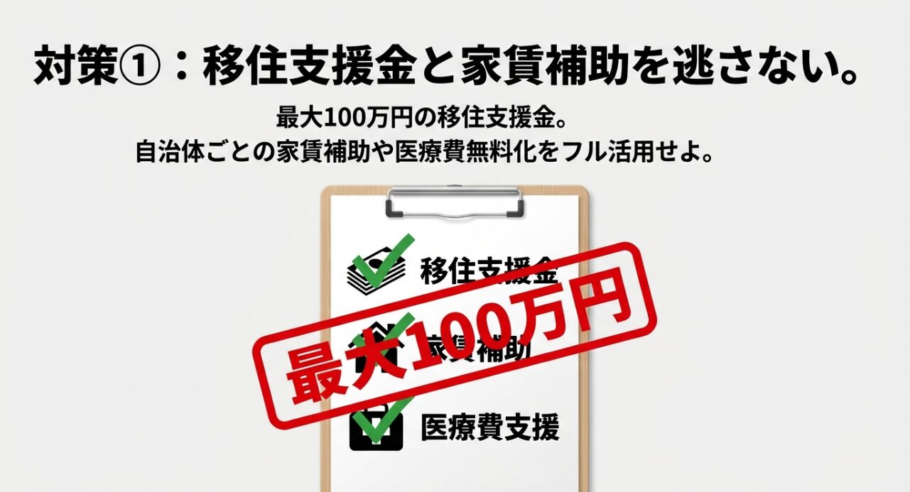岡山移住で活用すべき移住支援金、家賃補助、医療費支援などの公的支援制度一覧
