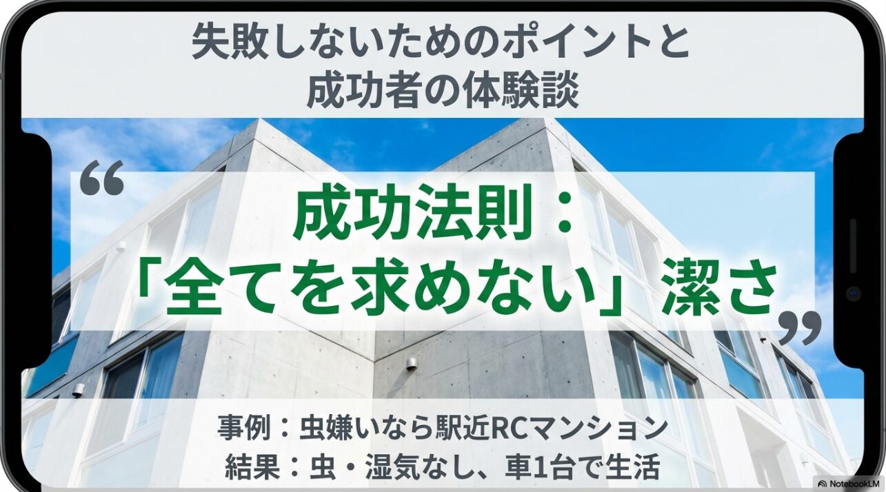 移住成功の法則「全てを求めない潔さ」と虫嫌い夫婦のマンション移住成功事例
