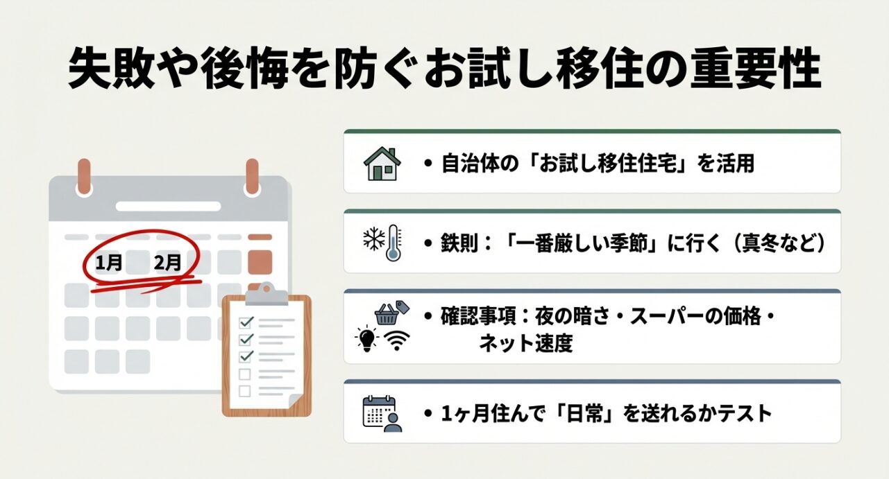 1月・2月のカレンダーと生活チェックリストのイラスト